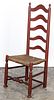 Delaware Valley painted ladderback chair