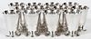 S. KIRK & SONS STERLING WINE CUPS 12 PCS