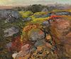John Sloan (American, 1871-1951)      Autumn Rocks