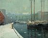 Arthur Clifton Goodwin (American, 1866-1929)      T Wharf