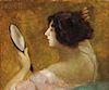 Henri Charles Daudin (French, active 1889-1911)      Woman with Mirror
