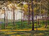 Edward Herbert Barnard, (American, 1855-1909), Chatham Locust Forest