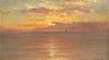 Joseph Lyman, (American, 1843-1913), Sunset on the Main Coast, c. 1890