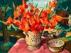 Charles Kvapil, (Belgian, 1884-1957), Flowers, 1938