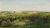 * Aleksandr Aleksandrovich Kiselev, (Russian, 1838-1911), Summer Landscape, 1884