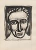George Rouault, (French, 1871-1958), Head of a Man (from Les Fleurs du Mal)