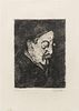 Jacques Villon, (French, 1875-1963), Portrait du peintre-graveur Emile Nicollee, 1891