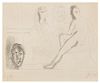 * Pablo Picasso, (Spanish, 1881-1973), Sculpteur devant sa Sculpture (from Le Chef-d'Oeuvre Inconnu series), 1927