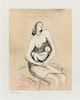 Henry Moore, (British, 1898-1986), Mother and Child III, 1983