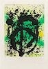 Joan Miro, (Spainish, 1893-1983), Le regne vegetal, 1968