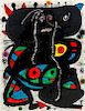 * Joan Miro, (Spanish, 1893-1983), Hommage aux Prix Nobel, 1976