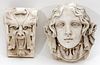 POTTERY CORBELS TWO