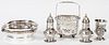 ENGLISH & AMERICAN STERLING TABLEWARE 5 PIECES