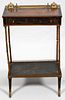 CHINOISERIE DESIGN LEATHER-TOP WRITING DESK