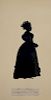AUGUST EDOUART: FOUR FULL-LENGTH SILHOUETTES OF TWO LADIES AND TWO GENTLEMEN