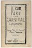 H.C. Evans & Co. Club, Park and Carnival Equipment. Chicago, ca. 1940s. Printed stapled wrappers. 82 pages. Illustrated. 8vo. Very good.