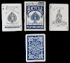 USPC Bicycle 808 Playing Cards ñSafety.î Cincinnati, ca. 1895. 52 + J + OB. The box, while original, is slightly later than the deck. Near mint. Hoc