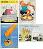A GROUP OF FOUR POSTERS FROM THE SERIES PLAKAT KROKODILA, 1962