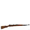 German WWII K-98 Mauser bolt action rifle, 7.92 mm, with a laminated stock