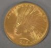 1915 $10. Indian Head gold coin.