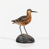 Carved and Painted Miniature Dowitcher