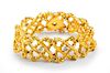 Tiffany Schlumberger Diamond Gold Bracelet