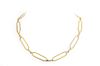 Cartier Large Gold Link Necklace