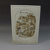 ANTIQUE CHINESE FAMILLE ROSE PORCELAIN BITONG - REPUBLIC PERIOD