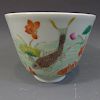 ANTIQUE CHINESE FAMILLE ROSE PORCELAIN CUP - 19TH CENTURY