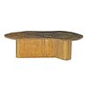 P. & K. LaVERNE Reclining Lady coffee table