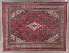Persian Dargazine rug, approx. 7.7 x 10