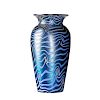 DURAND Blue King Tut vase