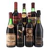 Lote de Vinos Tintos y Espumosos de España, México, Italia y Francia. En presentaciones de 750 ml. Total de piezas: 7.