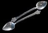 Edward VIII Sterling Coronation Spoons, Two (2)
