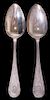 Laureate Whiting Mfg. Co. Sterling Spoons, Two (2)
