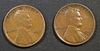 1911-D XF & 11-S VF LINCOLN CENTS