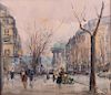 Georges Rouault Parisian Streetscape Watercolor
