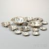 Thirteen American Sterling Silver Dishes