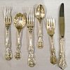 Thirty-seven Pieces of Reed & Barton "Francis I" Sterling Silver Flatware