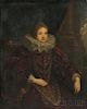 Attributed to Claudio Coello (Spanish, c. 1632-1693)      Portrait of Marguerite of Parma