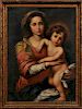 Achille Leonardi (Italian, 1800-1870)      Madonna and Child, After Bartolomé Estebán Murillo (Spanish, 1618-1682)