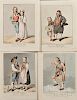 Franz Niklaus KÃ¶nig (Swiss, 1765-1832)    Eight Depictions of Regional Costumes: Canton Bern