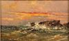 Edward Stratton Holloway Seascape Painting.