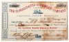 The Consolidated Steamship Company of Charleston, Confederate Blockade Runner Bond, 1864 