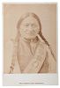 Sitting Bull Cabinet Photograph by Notman & Son, Montreal 