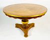 Charles Pollock for William Switzer Giltwood Center /Dining Table