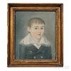 Attributed to Micah Williams (New Jersey, 1782-1837)      Portrait of William Kirby, Aged Nine and a Half.