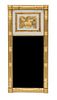 An American Giltwood Mirror Height 33 1/2 x width 15 inches