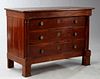 French Empire Carved Mahogany Commode, 19th c., th