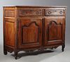 French Louis XV Style Carved Cherry Sideboard, mid